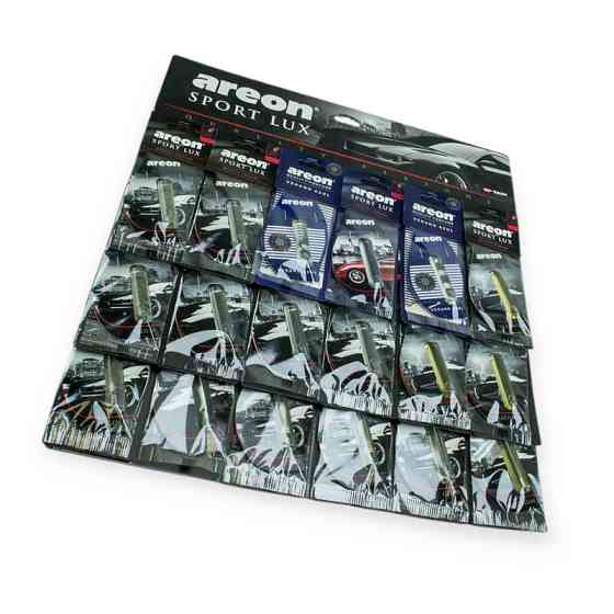 Ароматизатор на зеркало жидкий 5мл areon sport lux mix (планшет 18шт) Мукачево