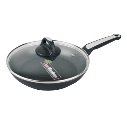Сковорідка d24см скляна кришка а/п Quan Tanium MR-1207-24 Maestro Житомир