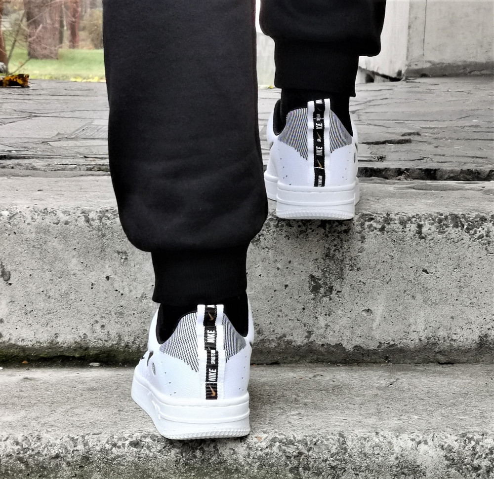 Кроссовки Nike Force Белые Мужские Форсы Найк (размеры: 40,41,42,43) Днепр - изображение 6