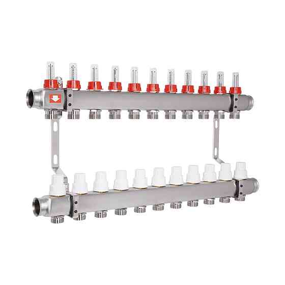 Колектор із витратомірами Thermo Alliance Standart 1" 11 виходів SD00411 Київ