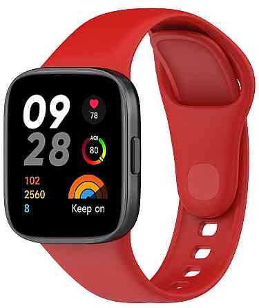 Ремешок для часов Redmi Watch 3 Dazzling (Красный) Николаев