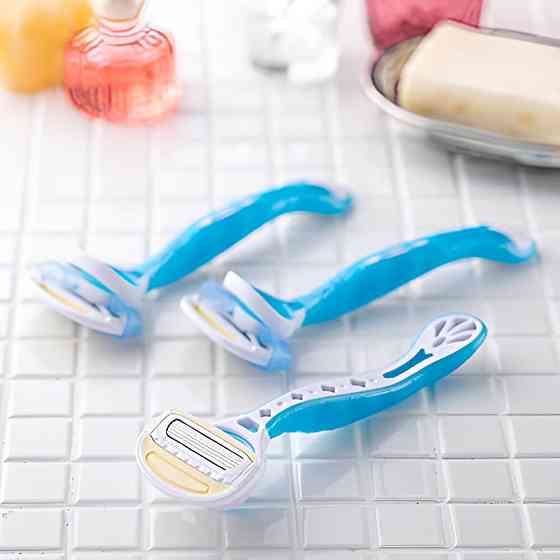 Бритва для женщин AQUAFIT (2+1 в упаковке) Kai razor Винница