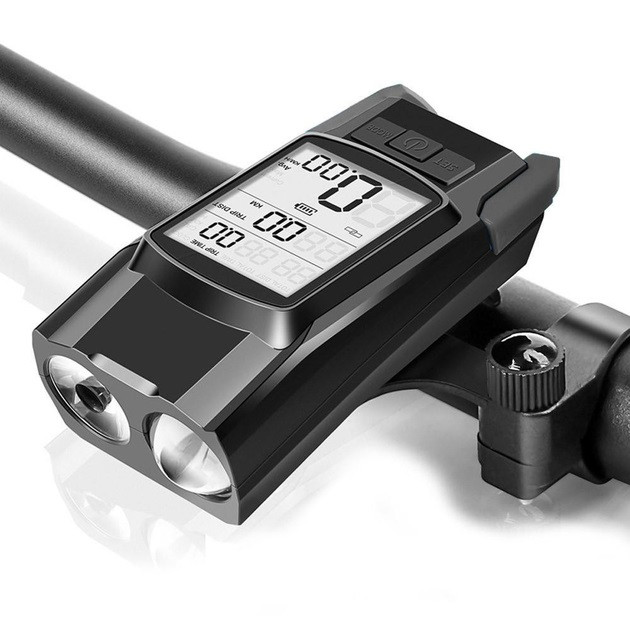 Велосипедний ліхтар із захистом від води BK-1920-2T6, Ліхтар для велосипеда з акумулятором NB-34 Івано-Франківськ - фото 4