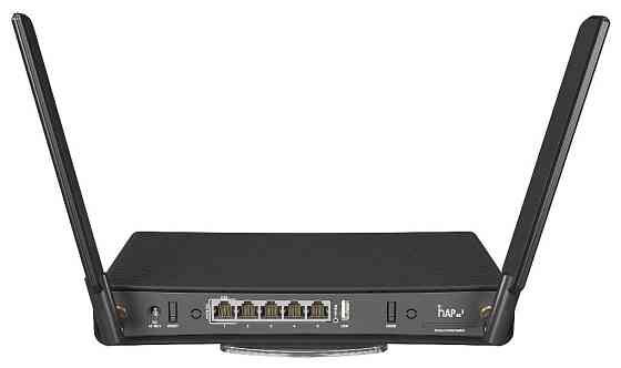 Бездротовий маршрутизатор MikroTik hAP AX3 (C53UiG+5HPaxD2HPaxD) Black Харьков