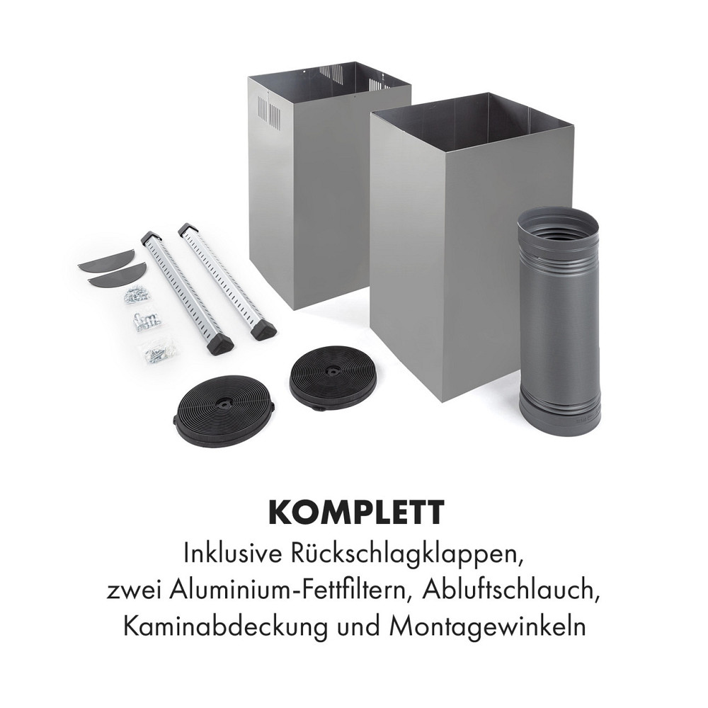 Вытяжка Aurelia 90см 600м³/ч EEC A нержавеющая сталь серебро (Германия, читать описание) Ровно - изображение 9