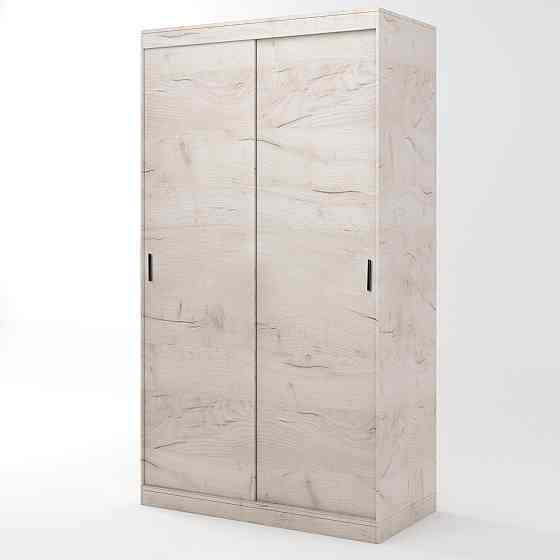 Шкаф-купе Эверест Соната 1400 двухдверный 140х60х217 дуб крафт белый (DTM-2731) Львов