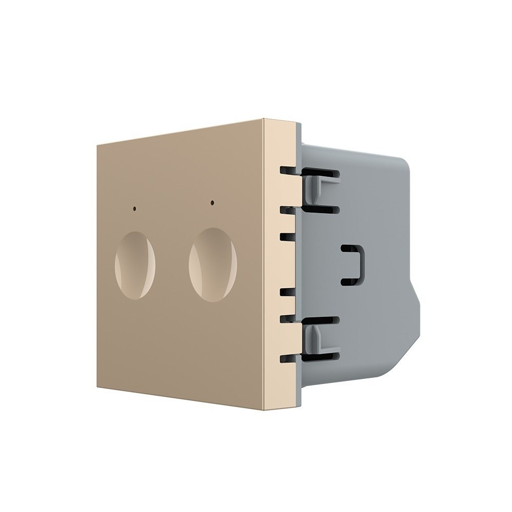 LIVOLO Сенсорний вимикач LIVOLO Sense, 2-сенсорний, золотий, прохідний / перехресний, 5А 230В, Коломыя - изображение 8