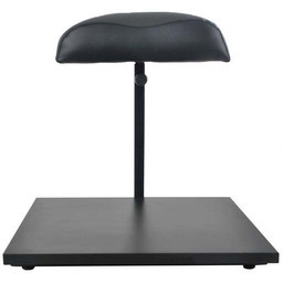 Педикюрная подставка с черной полочкой, черный металл Киев - изображение 2