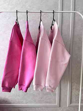 Жіночий стильний оверсайз світшот з написом «A De Prosecco?» турецька тринитка пін'є Малина Одеса