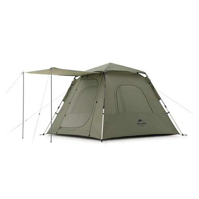 Намет тримісний NaturehikeUPF 50+ Ango pop up NH21ZP010, 210T зі стійками, темно-зелена Київ - фото 1