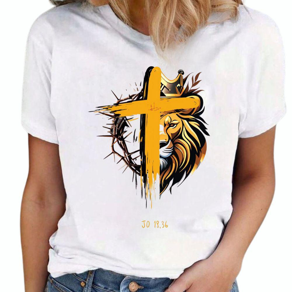 Футболка женская с принтом 44 Белая 2634325519 Днепр - изображение 1