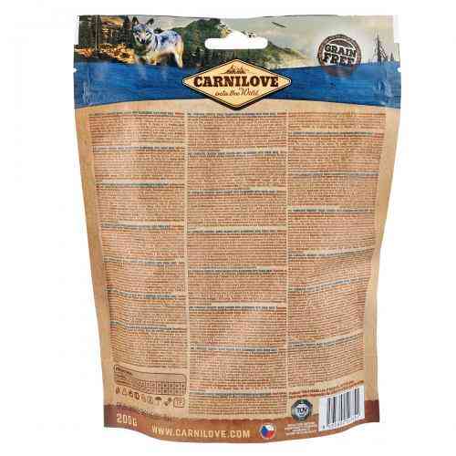 Ласощі Carnilove Dog Crunchy Snack для собак, лосось та чорниця, 200 г Київ