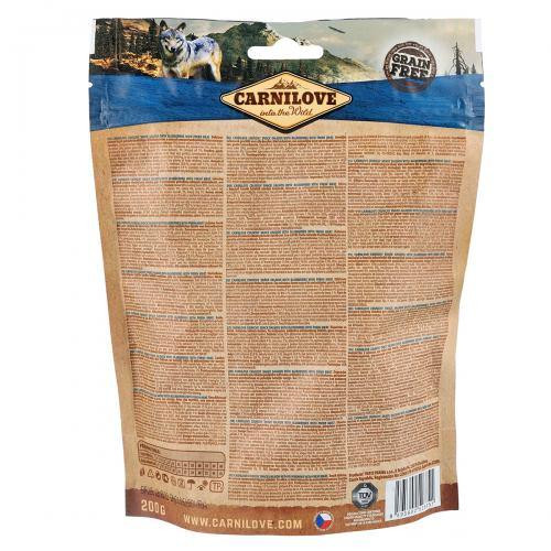 Ласощі Carnilove Dog Crunchy Snack для собак, лосось та чорниця, 200 г Київ - фото 3