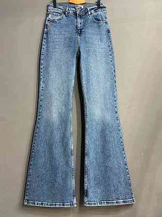 Джинси жіночі Mikaletta 13352 Flare кльош від коліна стрейчеві блакитні, блакитний, 31, 31, 85 см, 109 см Київ