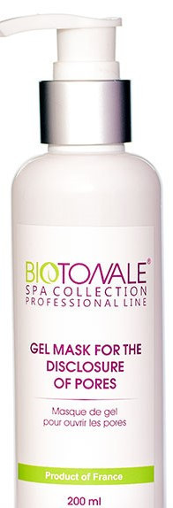 Гель-маска для розкриття пор (холодне гідрування) Biotonale  200 ml дозатор Дніпро - фото 1
