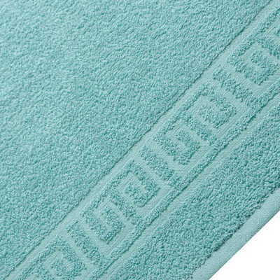 Полотенце Home Line махровое бордюрное (бирюзовое) 400 гр/м2, 50х90 см (179748) Винница - изображение 2