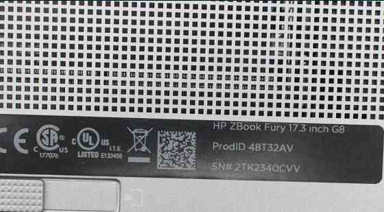 Ноутбук 17.3 HP ZBOOK FURY G8 I5-11500H/1TB/32GB RAM/Quadro T1200
NVIDIA T1200 (GDDR6 4 GB Киев