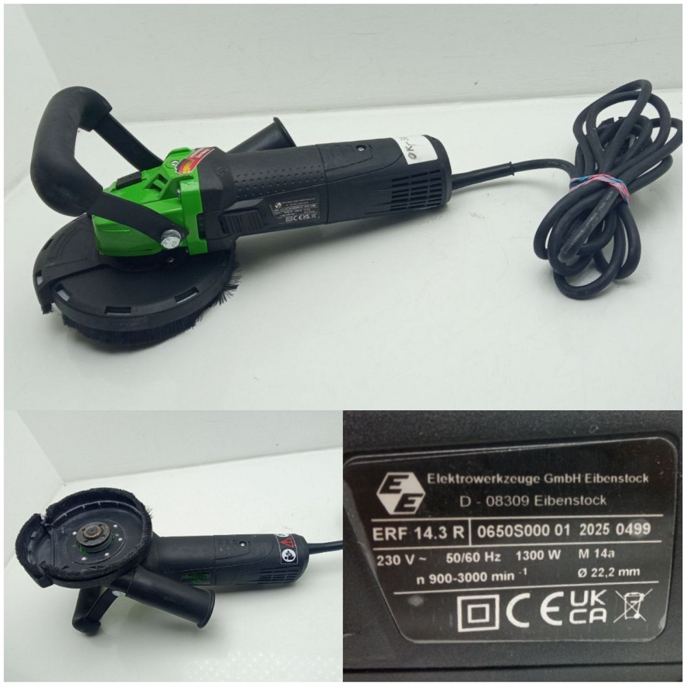 Кутова шліфувально-полірувальна машина Eibenstock ERF 14.3 R (Бклас) Луцк - изображение 1