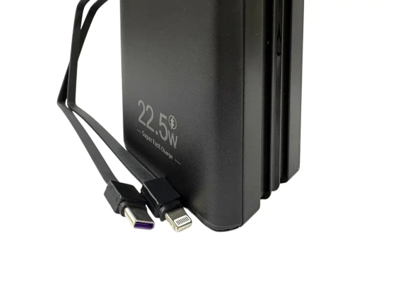 Power Bank TUGII Y104 40000 мАг, 22.5Вт, зовнішній акумулятор, швидка зарядка, USB/Type-C Одеса