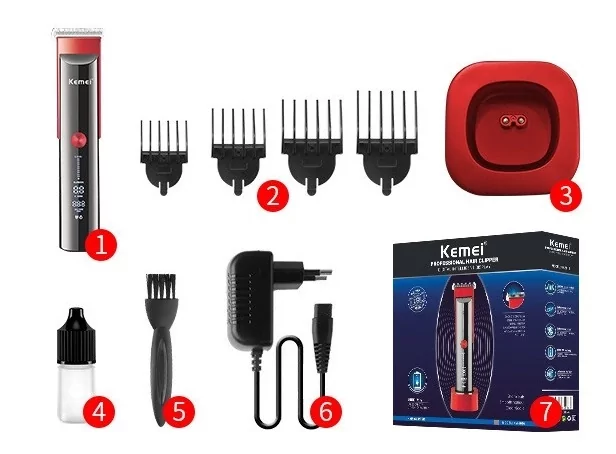 Профессиональная машинка Kemei Km-5016 для стрижки волос Киев - изображение 2