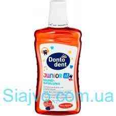 Ополіскувач для ротової порожнини Ягідний, від 6 років DONTODENT, 500 мл. (Німеччина) Dontodent Junior Mundspülung Beere, 500 ml Київ