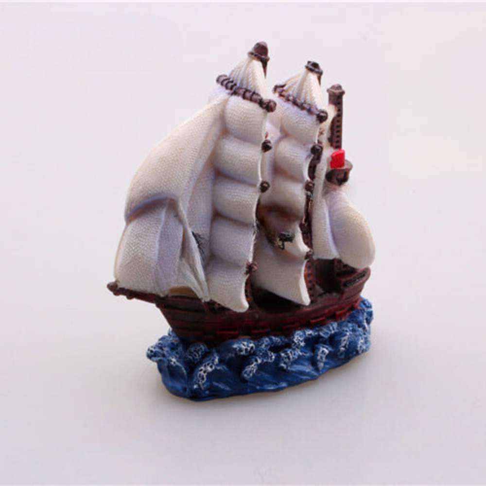 Декоративная фигурка Парусник для флорариума, моссариума, аквариума, мини-сада, рокария, микроландшафта, вазон 3 Одесса - изображение 1