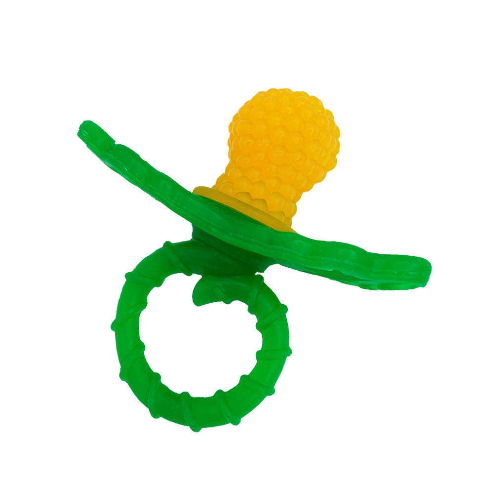 Пустушка-прорізувач "Ягідка" MGZ-0419(Yellow) текстурна Вінниця - фото 2