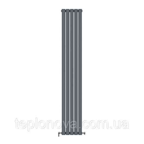 Дизайнерський радіатор 1800/295 (мм) антрацит IDEALE JOLANDA (бокове підключення) 12 5/1800/295 Чернівці