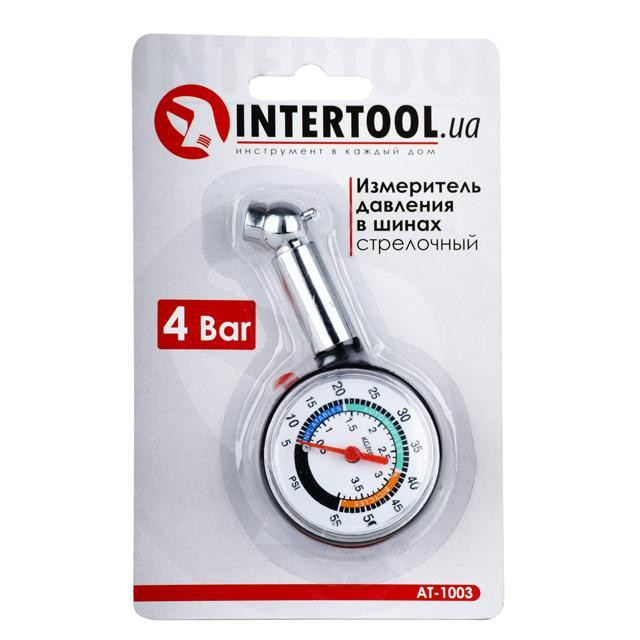Измеритель давления в шинах стрелочный INTERTOOL AT-1003 Киев - изображение 5