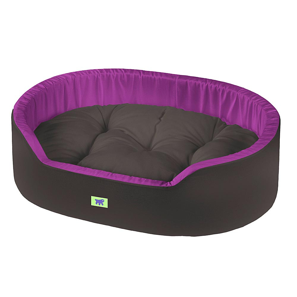 Лежак - кровать для собак и кошек Ferplast Dandy C (Ферпласт Денди С) 45 x 35 x h 13 cm - DANDY C 45, Фиолетовый Запорожье - изображение 1
