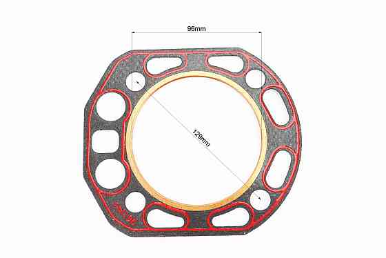 Прокладка головки циліндра R190N-90mm (червона нитка) Киев
