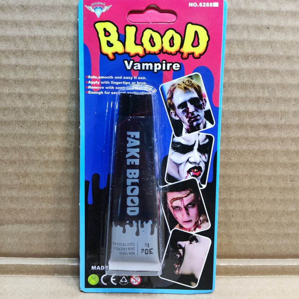 Грим карнавальний Штучна кров в тюбику на Хелловін 30 мл Київ - фото 9