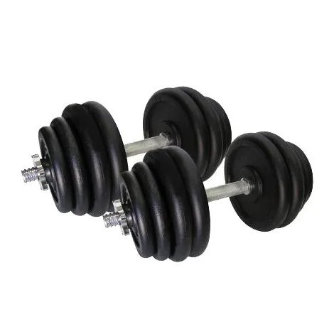 Гантели наборные литые Home 2 шт по 31,5 кг TI-968-745-31-1-2 Винница - изображение 1