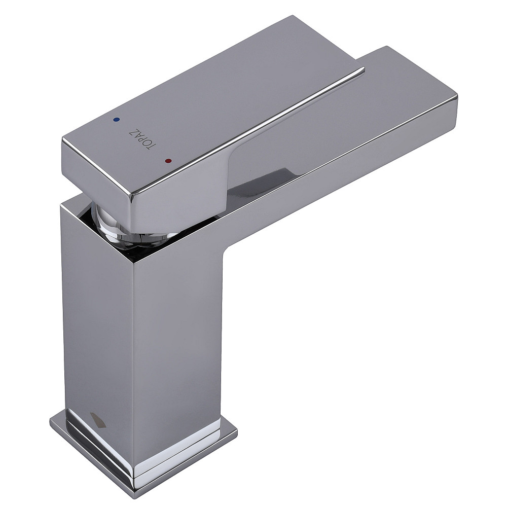 Змішувач для умивальника TOPAZ ODISS TO 18401-H61B  , Шланги TAQ-M0855 Тернополь - изображение 4