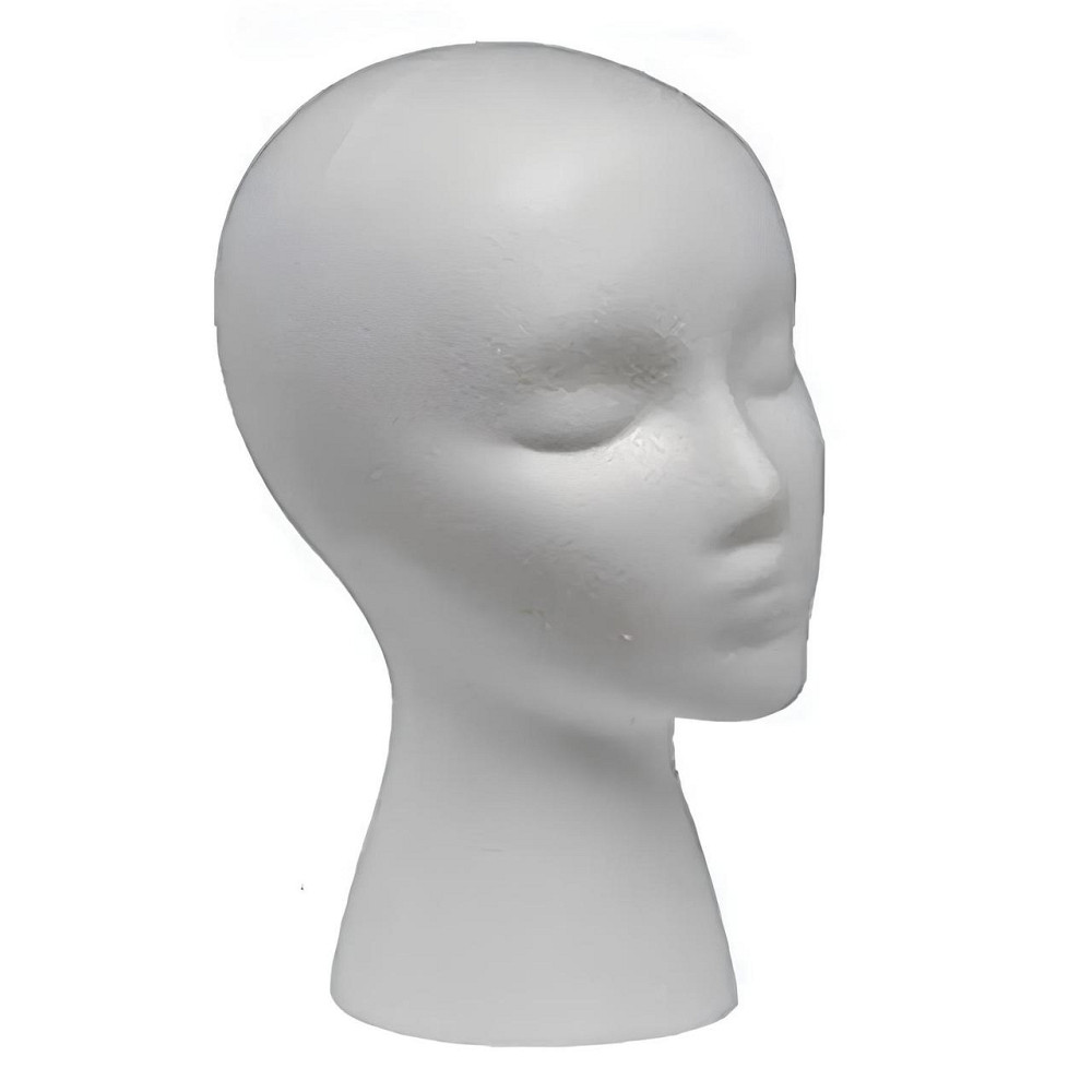 Манекени голови з пінопласту RESTEQ, обхват 50см. для шапок, перук, окулярів, малювання Київ - фото 2