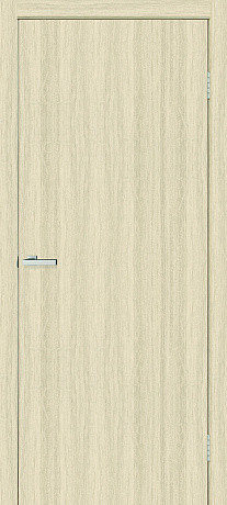 Міжкімнатні двері Оміс Глухе гладке Дуб Білений 600х2000 мм Київ - фото 1