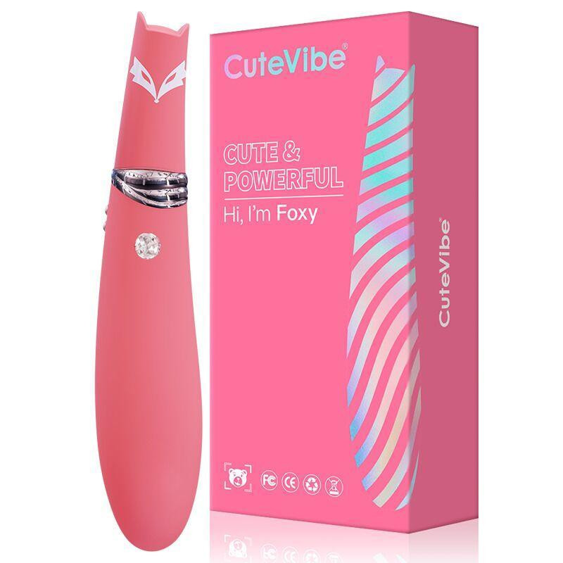 Вакуумный стимулятор с вибрацией CuteVibe Foxy Sakura Sex Aura Киев - изображение 5