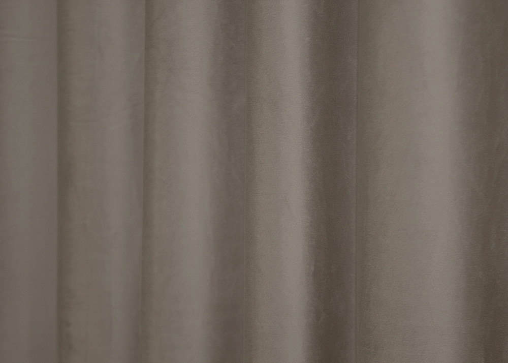 Шторна тканина оксамит (бархат) висота 3м колір какао 1589ш Київ - фото 3