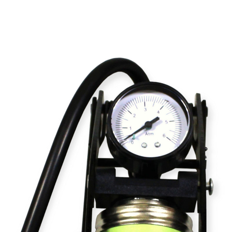 Насос ножний 1 циліндр метал. з маном. 7 атм (55х120) підсил. steel power Мукачево - фото 5