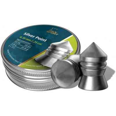 Пульки H&amp;N Silver Point 6,35 мм, 1,58 г, 150 шт/уп (92346350001) Вінниця