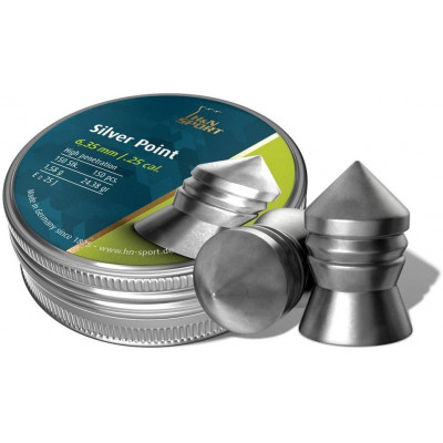 Пульки H&amp;N Silver Point 6,35 мм, 1,58 г, 150 шт/уп (92346350001) Вінниця - фото 1