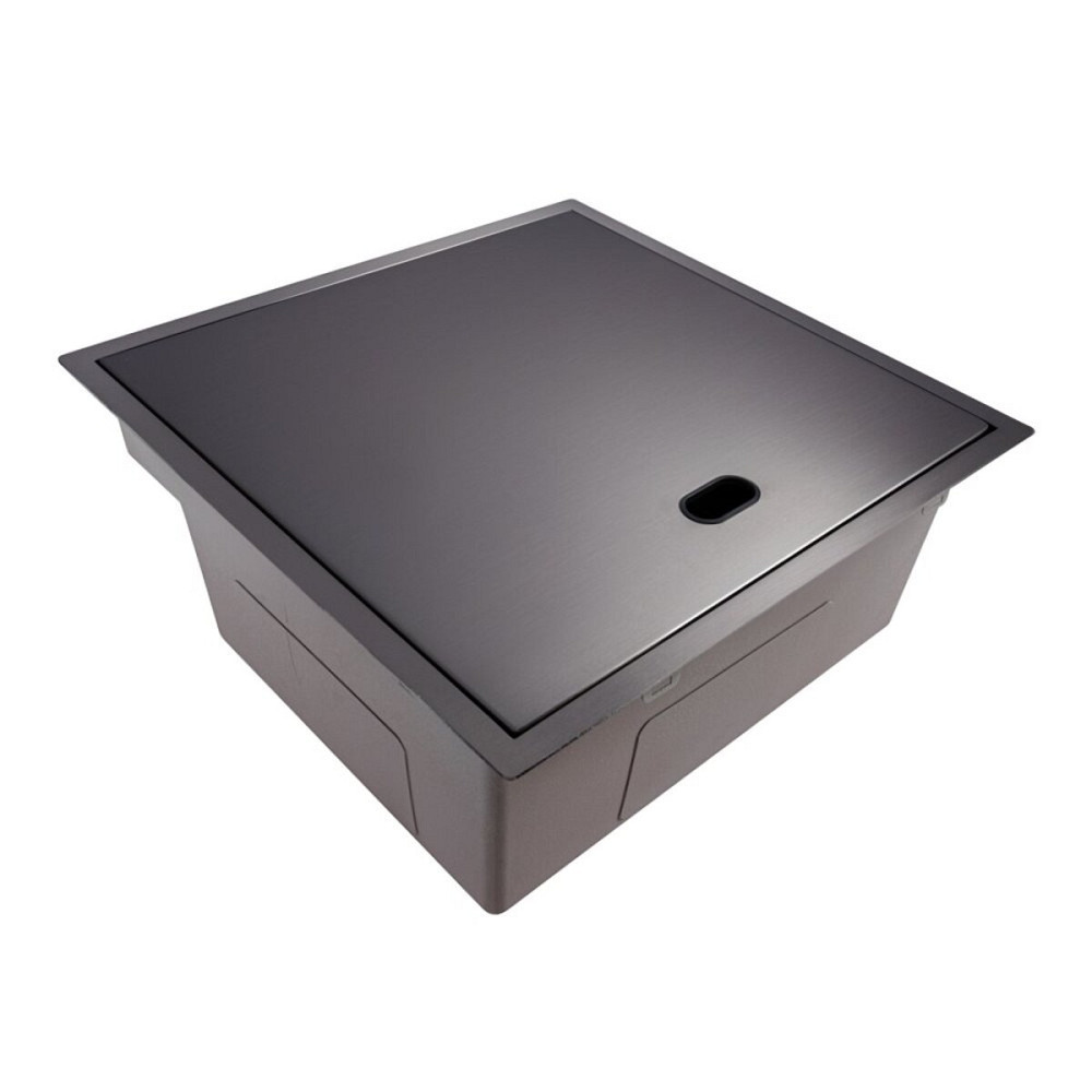 VALESO Кухонна мийка CM 50*50 прихована PVD чорна VALESO Handmade (змішувач в комплекті) Київ - фото 8