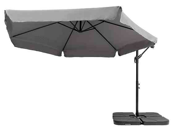 Парасолька садова Di Volio EMPOLI 350см сіра+ Основа садової парасольки Киев