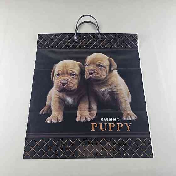 Пакет-сумка 40х45 з пластиковою ручкою  