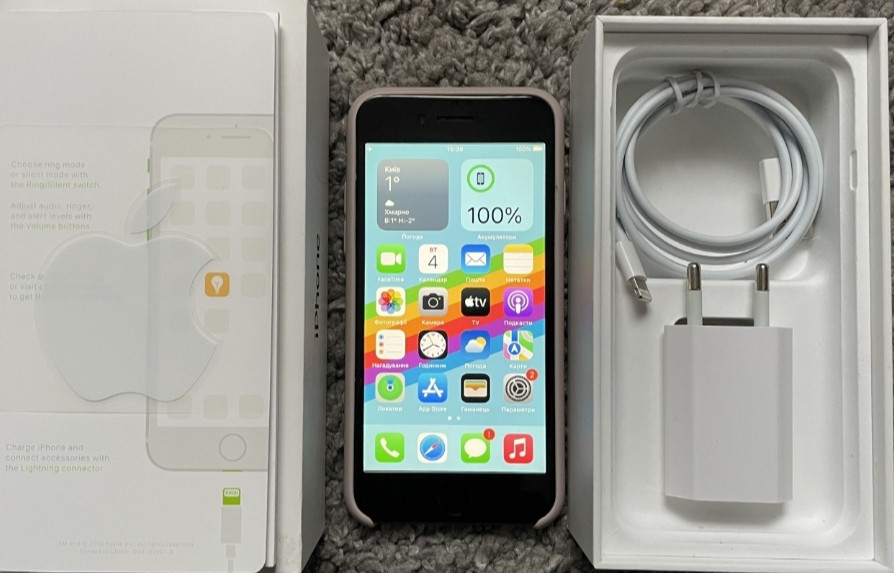 Айфон Apple iPhone 7 32Gb. Matte Black Neverlock Київ - фото 8