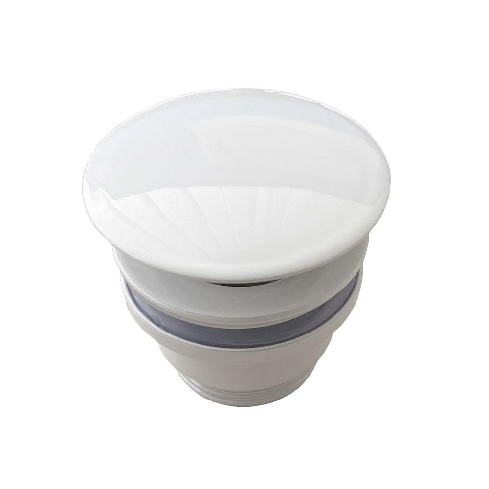 Донний клапан TOPAZ TK-15A-W (Click-clack) (000020813) Київ - фото 4