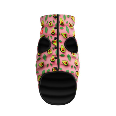 Курточка для животных WAUDOG Clothes Авокадо на розовом XS 30 (403-4051) Винница - изображение 1