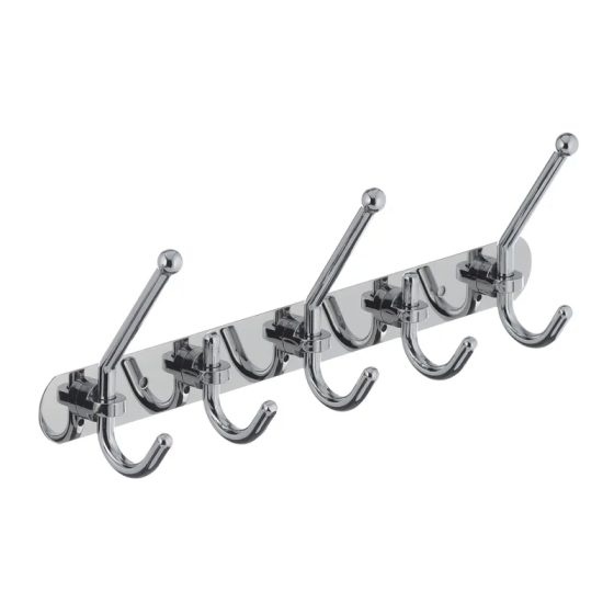 Планка з 5-а гачками ZERIX LR201-5   ( LL1415 ) 35242 Харьков