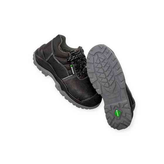 Напівчеревики Boston захисні р 44 шкіра, сталева підноска, 4-х шовні з'єднання, маслобензостійкі Мукачево