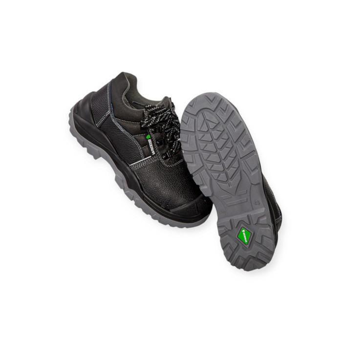 Полуботинки Boston защитные р 44 кожа, стальной подносок, 4-х шовные соединения , маслобензостойкие Мукачево - изображение 4